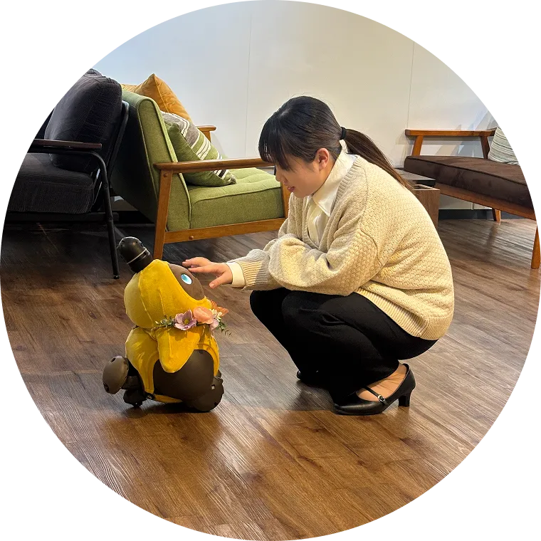 癒しマスコットLOVOTのモカ
